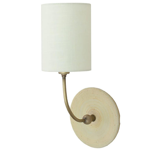 Scatchard Stoneware Wall Swing - GS775-ABOT - Oatmeal and Antique Brass by House of Troy