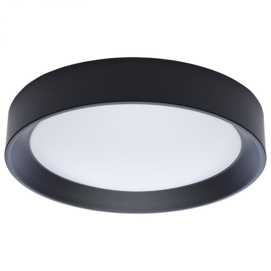 Selene - 13 Inch LED Flush Mount - CCT Selectable - Black Finish - Satco 62-1696