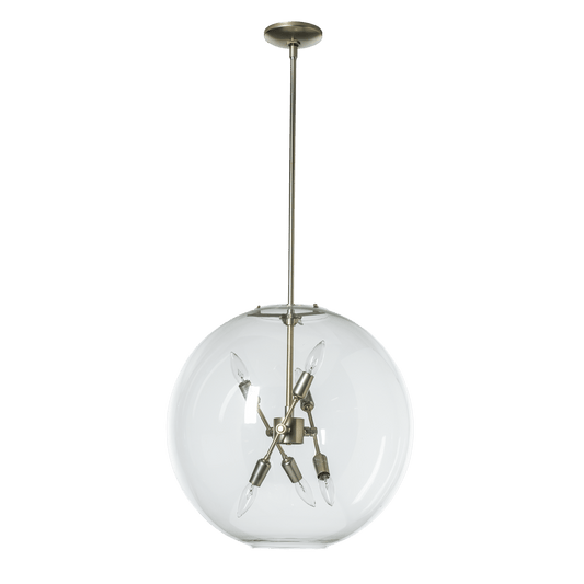Sfera 6-Light Pendant - Modern Brass by Hubbardton Forge