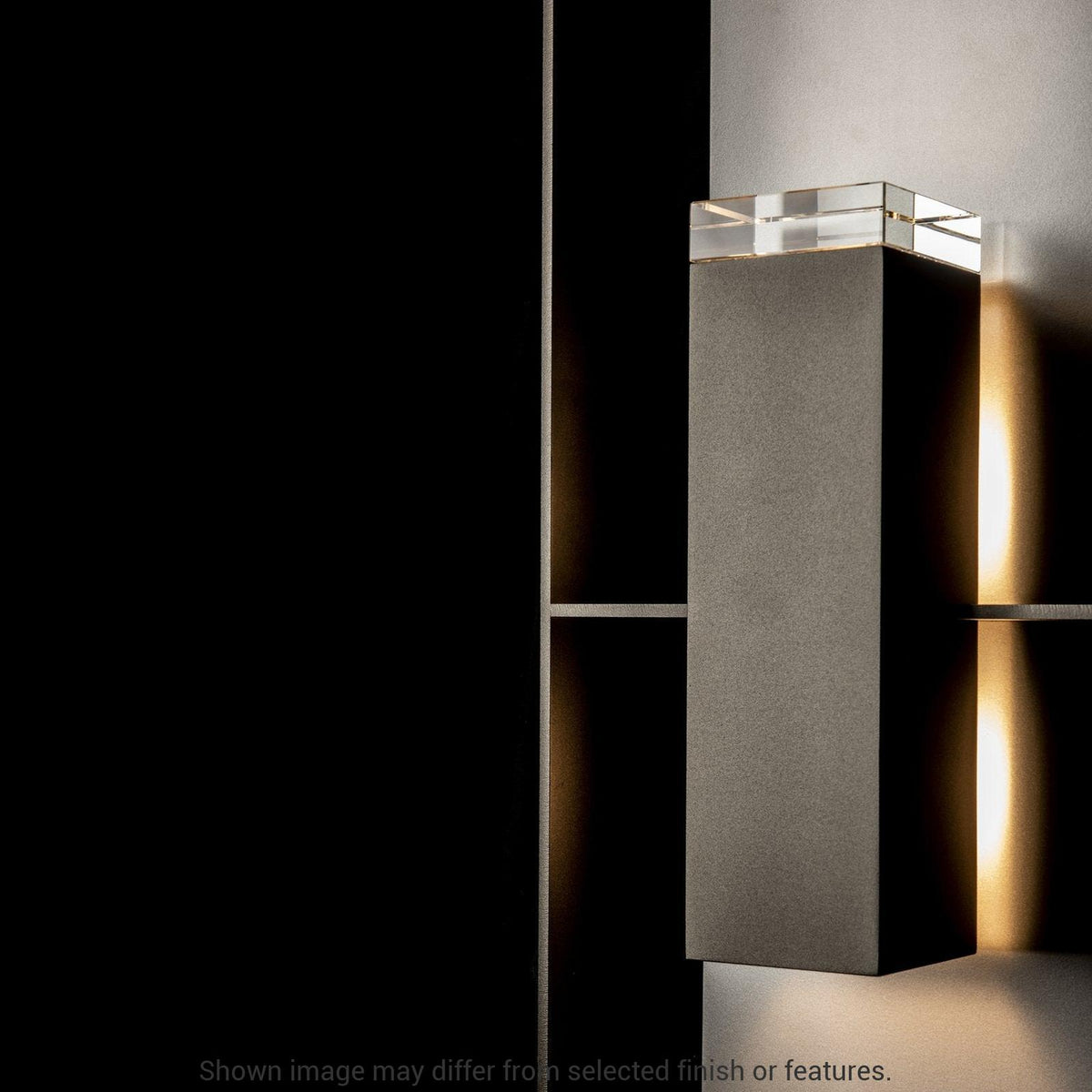 Shadow Box Sconce Shadow Box Extra Tall Sconce - White - White Accent by Hubbardton Forge ...