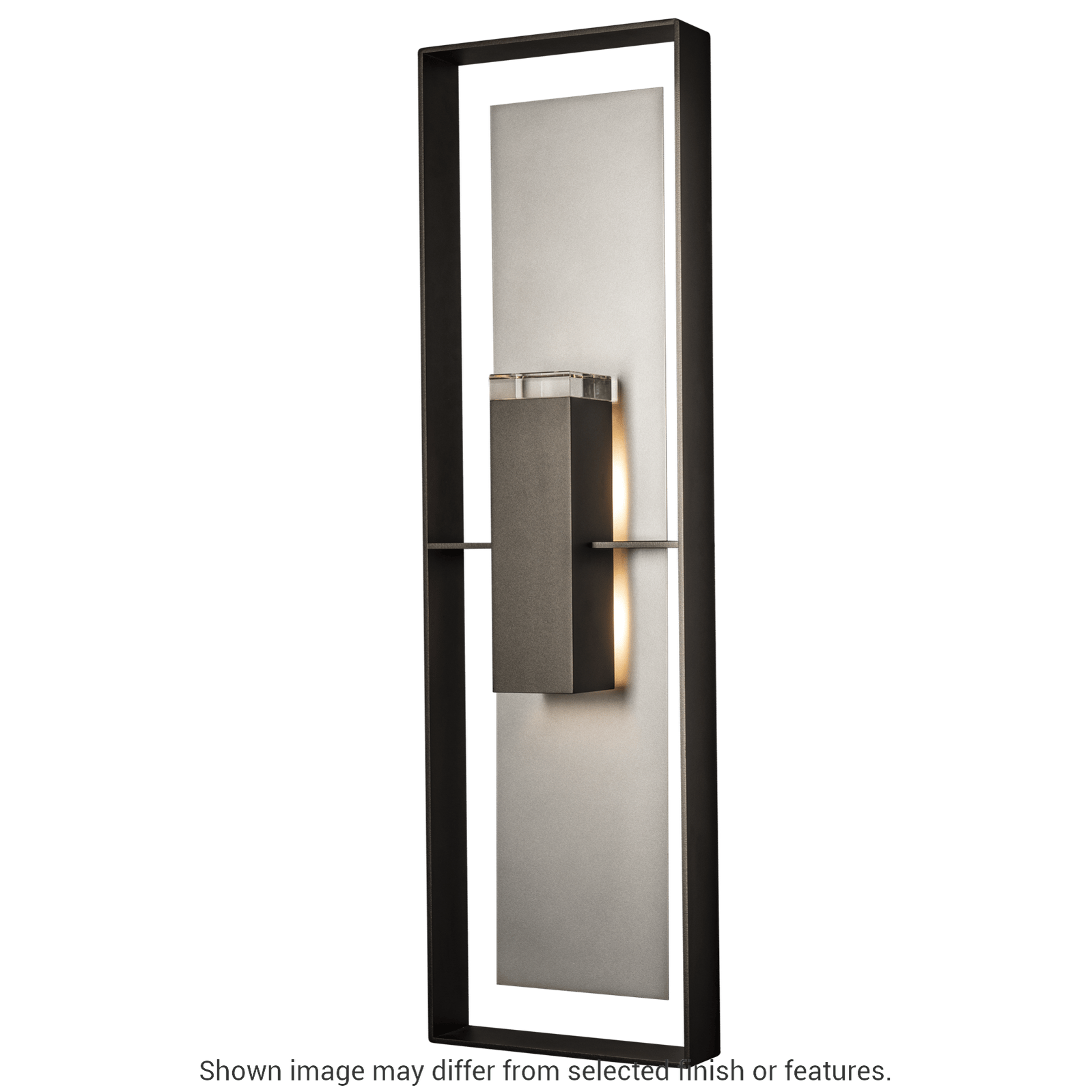 Shadow Box Extra Tall Sconce - White - White Accent by Hubbardton Forge