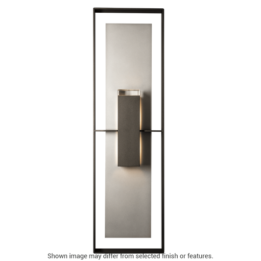 Shadow Box Extra Tall Sconce - White - White Accent by Hubbardton Forge