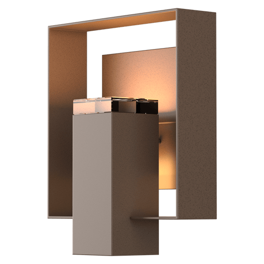 Shadow Box Outdoor Sconce - Coastal Bronze - Coastal Bronze Accent by Hubbardton Forge