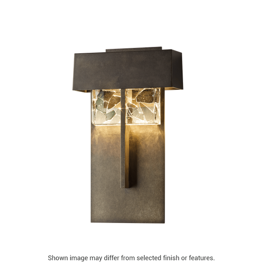 Shard Large LED Outdoor Sconce - White by Hubbardton Forge