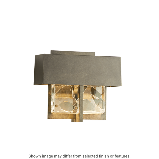 Shard Small LED Outdoor Sconce - White by Hubbardton Forge
