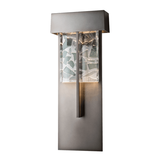 Shard XL Outdoor Sconce - Coastal Dark Smoke by Hubbardton Forge