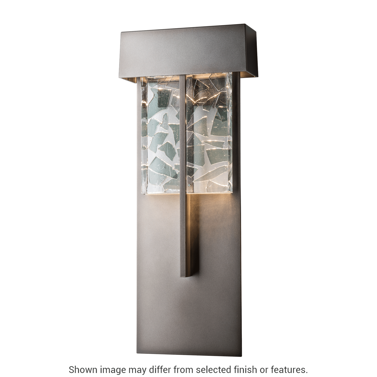 Shard XL Outdoor Sconce - White by Hubbardton Forge