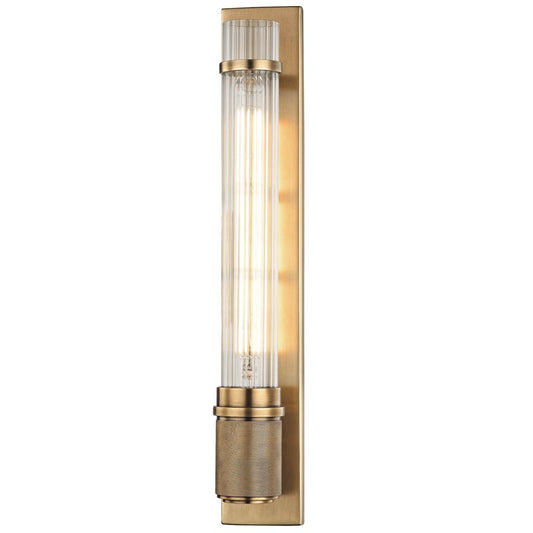 Shaw Sconce - Aged Brass by Hudson Valley Lighting