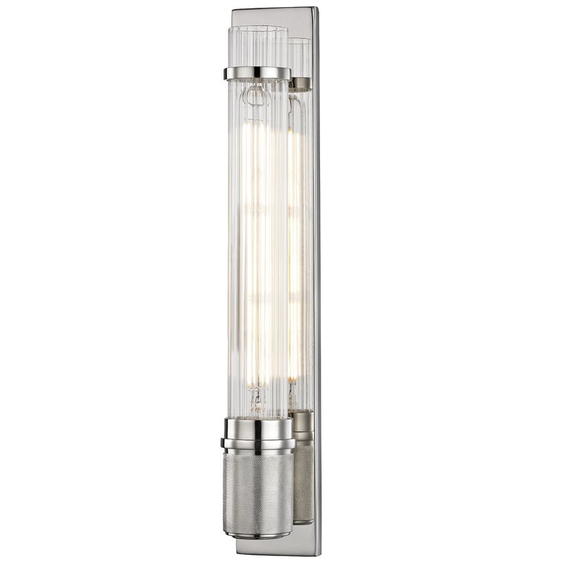 Shaw Sconce - Polished Nickel by Hudson Valley Lighting