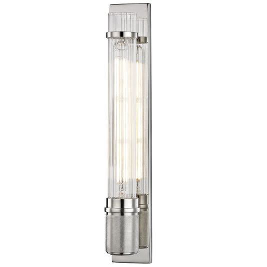 Shaw Sconce - Polished Nickel by Hudson Valley Lighting