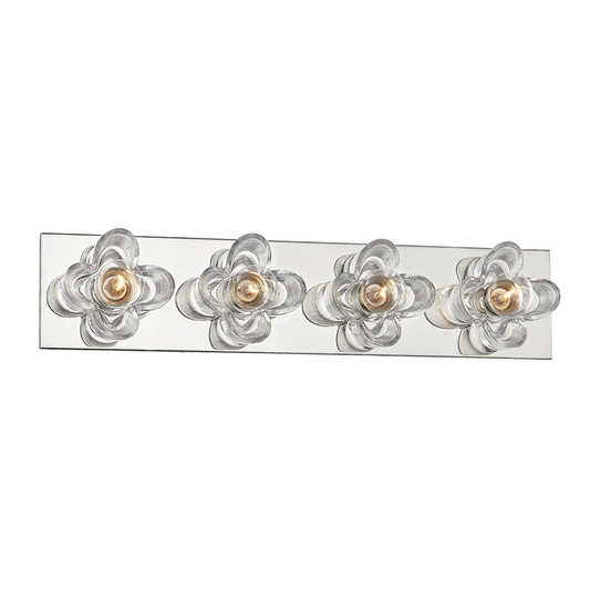 Shea Vanity Light - 4-Light - Polished Nickel - Mitzi H410304-PN