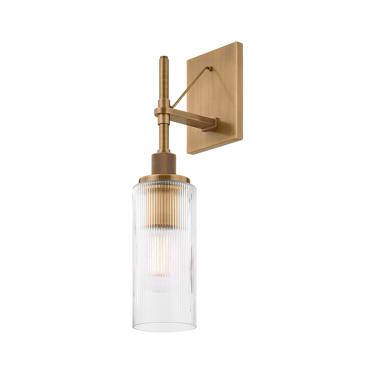 Shenandoah Wall Sconce - 1-Light - Patina Brass - Troy Lighting B8018-PBR
