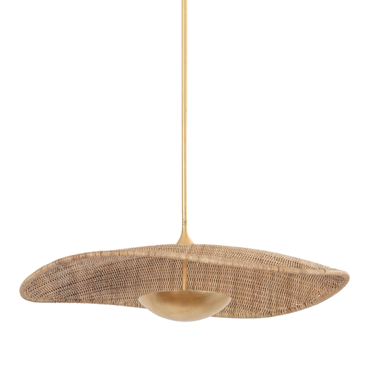 Shiloh Pendant - Vintage Gold Leaf by Hudson Valley Lighting