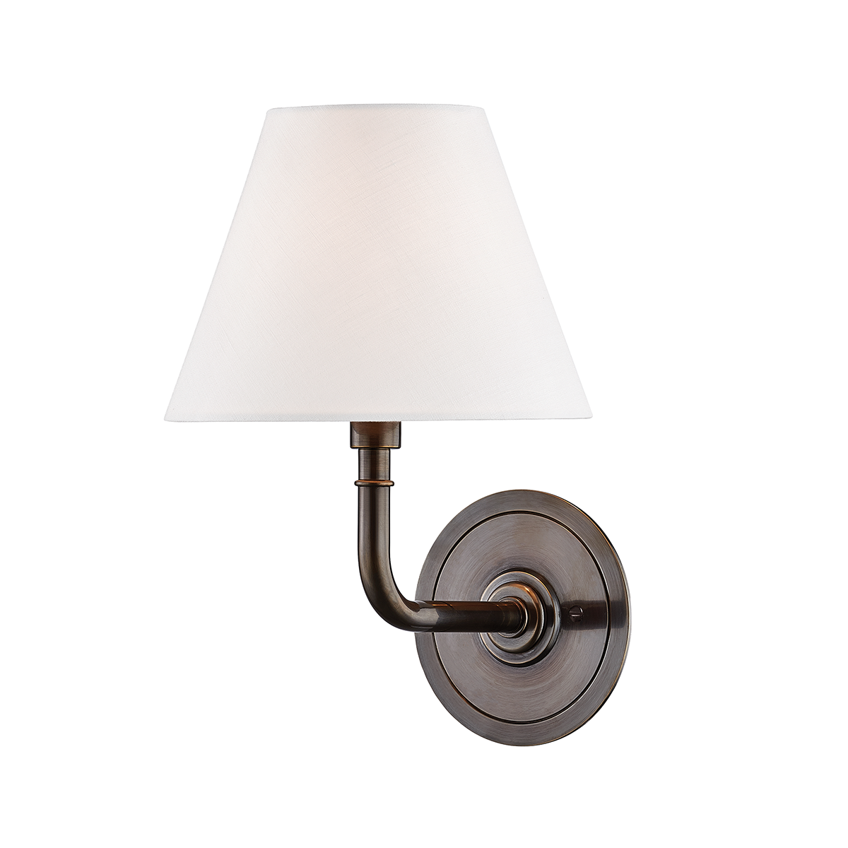 Signature No.1 Small Wall Sconce - Distressed Bronze by Hudson Valley Lighting
