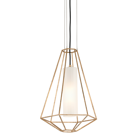 Silhouette Pendant - 1-Light - Gold Leaf - Troy Lighting F5213-GL
