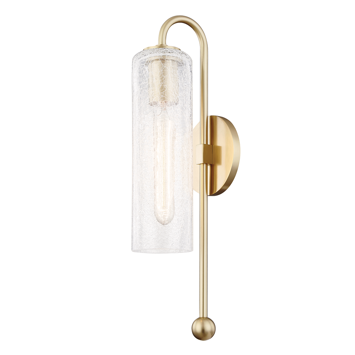 Skye Wall Sconce - 1-Light - Aged Brass - Mitzi H222101-AGB