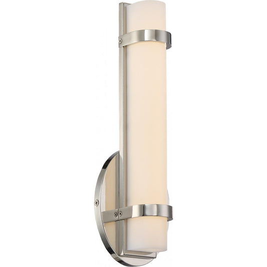 Slice - LED Wall Sconce - Polished Nickel Finish - Satco 62-931