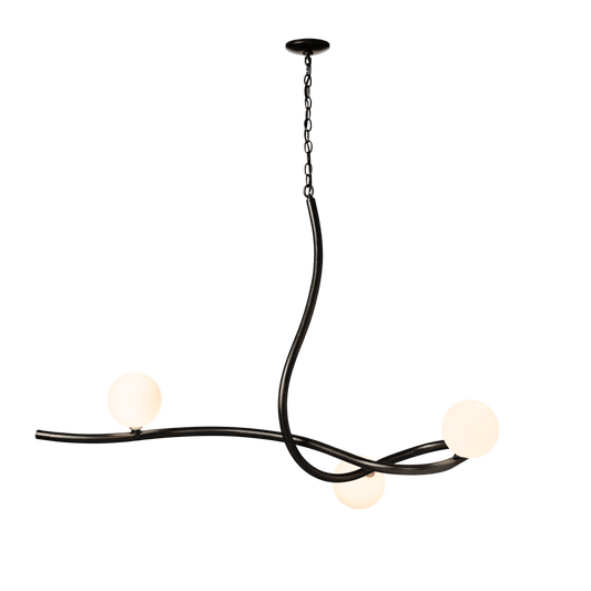 Slide Pendant - Black by Hubbardton Forge