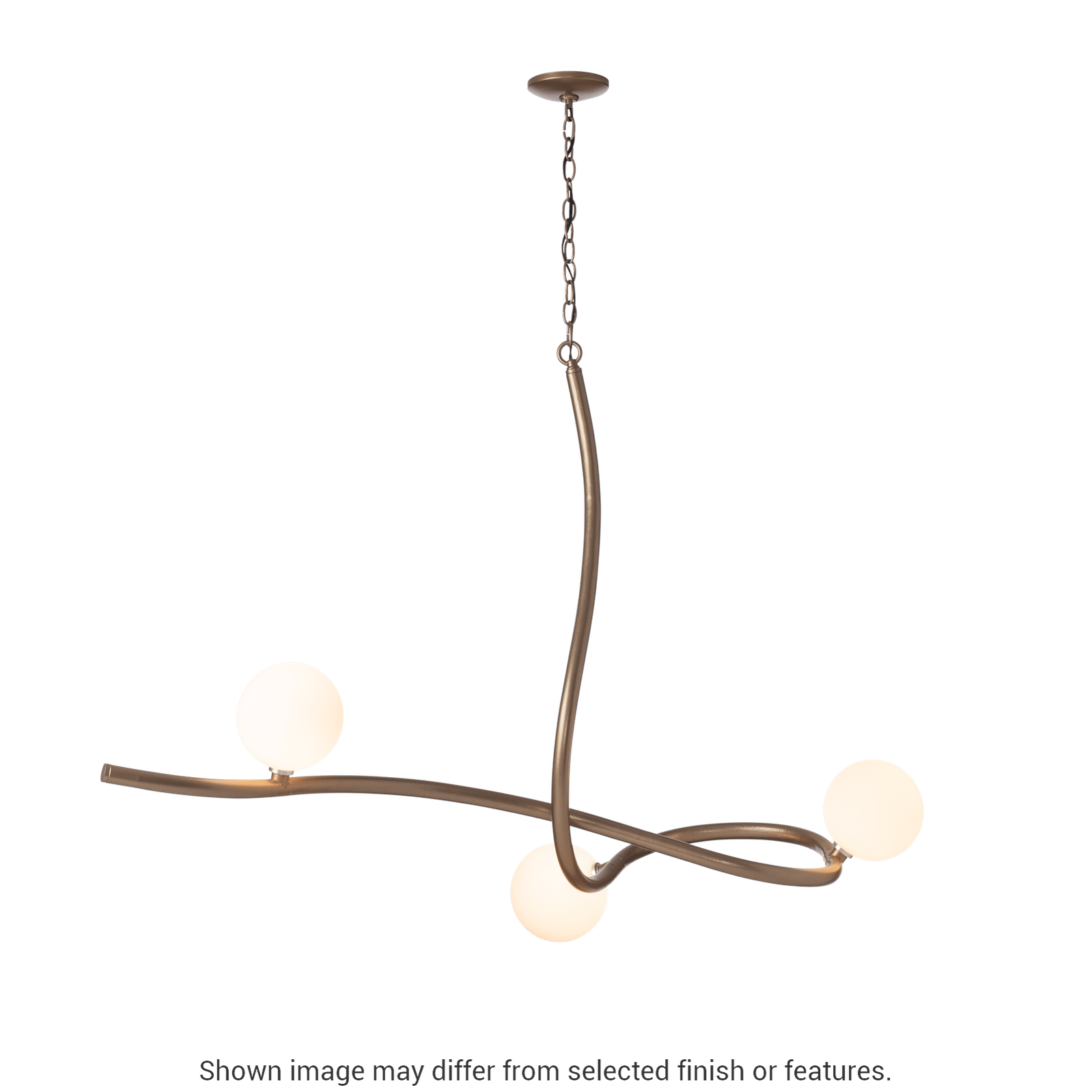 Slide Pendant - White by Hubbardton Forge
