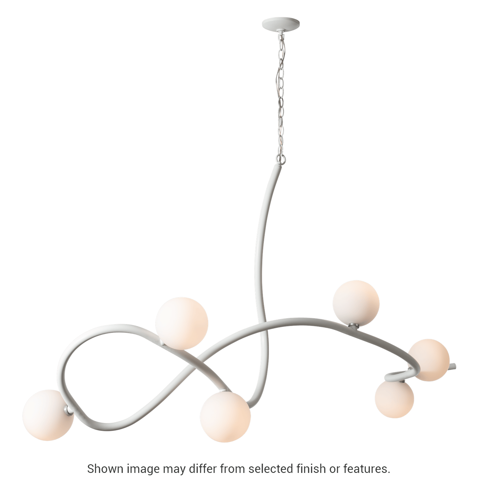 Slide Xl 6-Light Pendant - Vintage Platinum by Hubbardton Forge