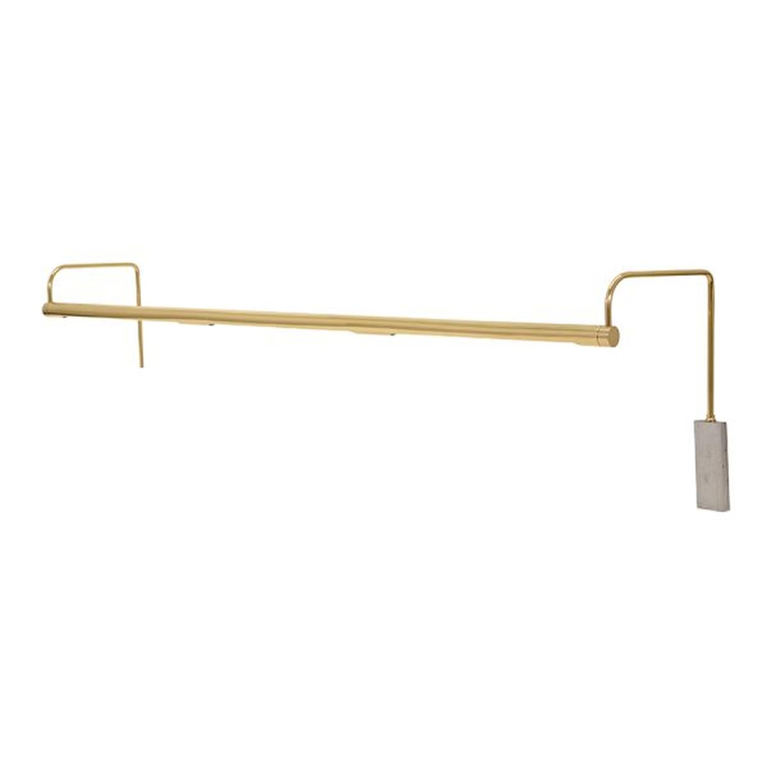 Slim-Line LED Picture Light - SLEDZ43-61 - Polished Brass by House of Troy