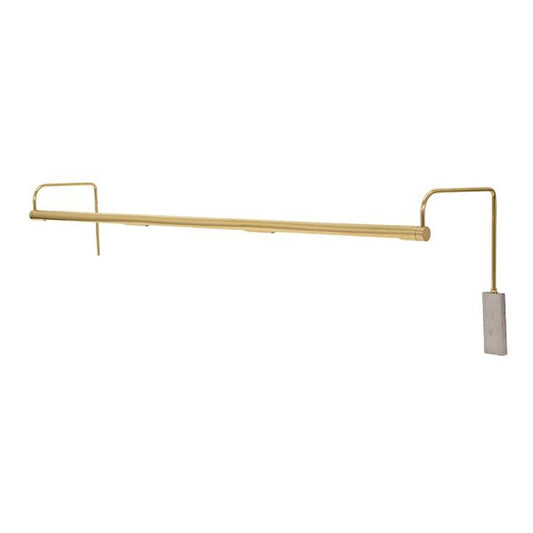Slim-Line LED Picture Light - SLEDZ43-61 - Polished Brass by House of Troy