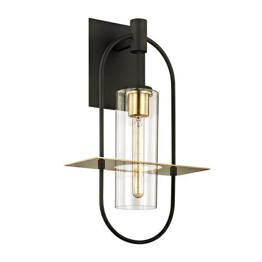 Smyth Wall Sconce - 1-Light - Textured Bronze - Troy Lighting B6393-TBZ/BBA