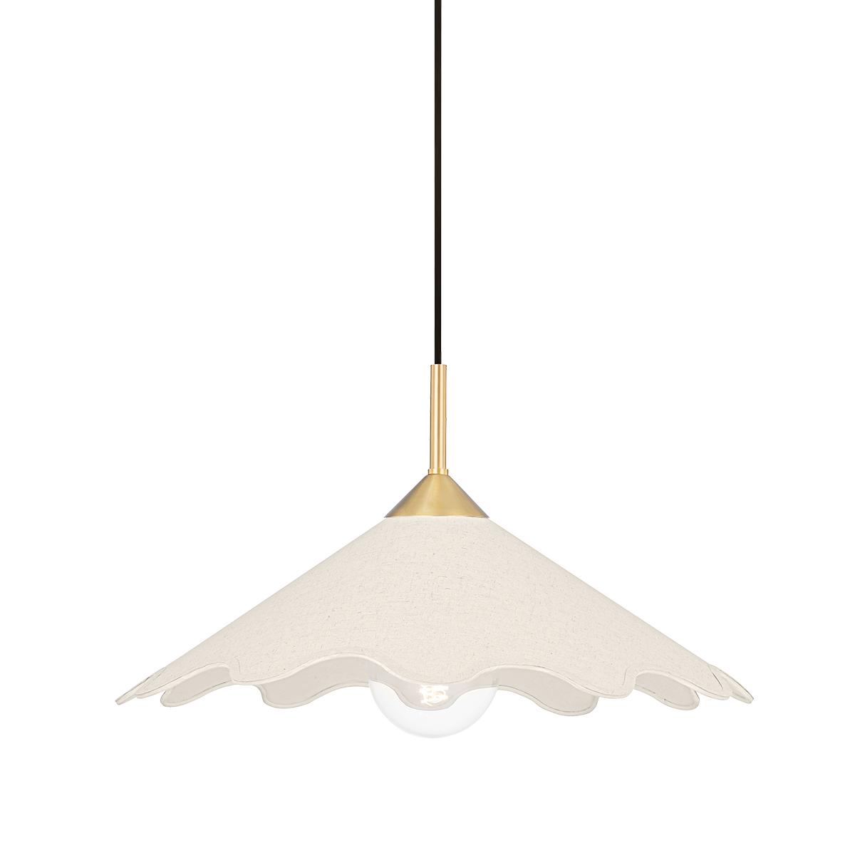 Sodsai Pendant - 1-Light - Aged Brass - Mitzi H686701-AGB