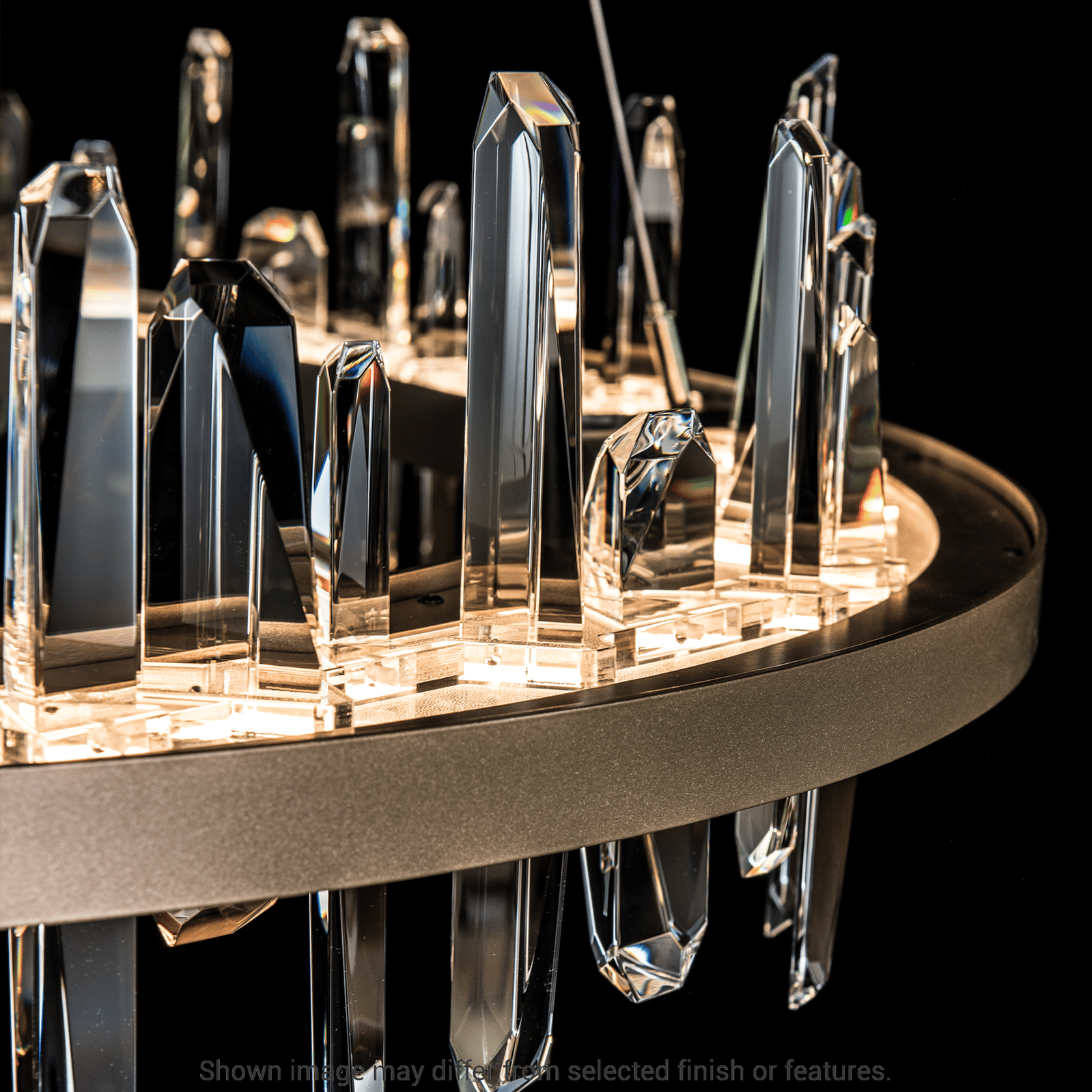 Solitude Circular LED Pendant - White by Hubbardton Forge