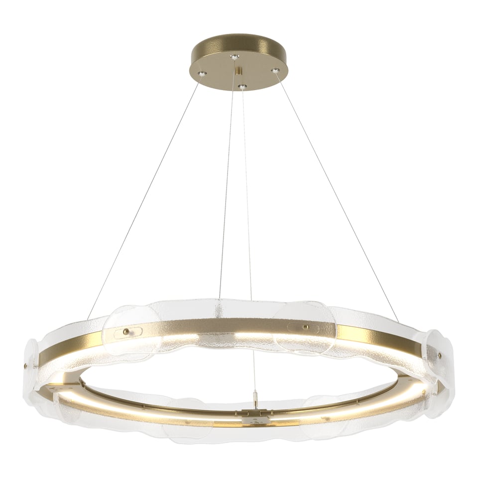 Solstice LED Pendant - Modern Brass by Hubbardton Forge