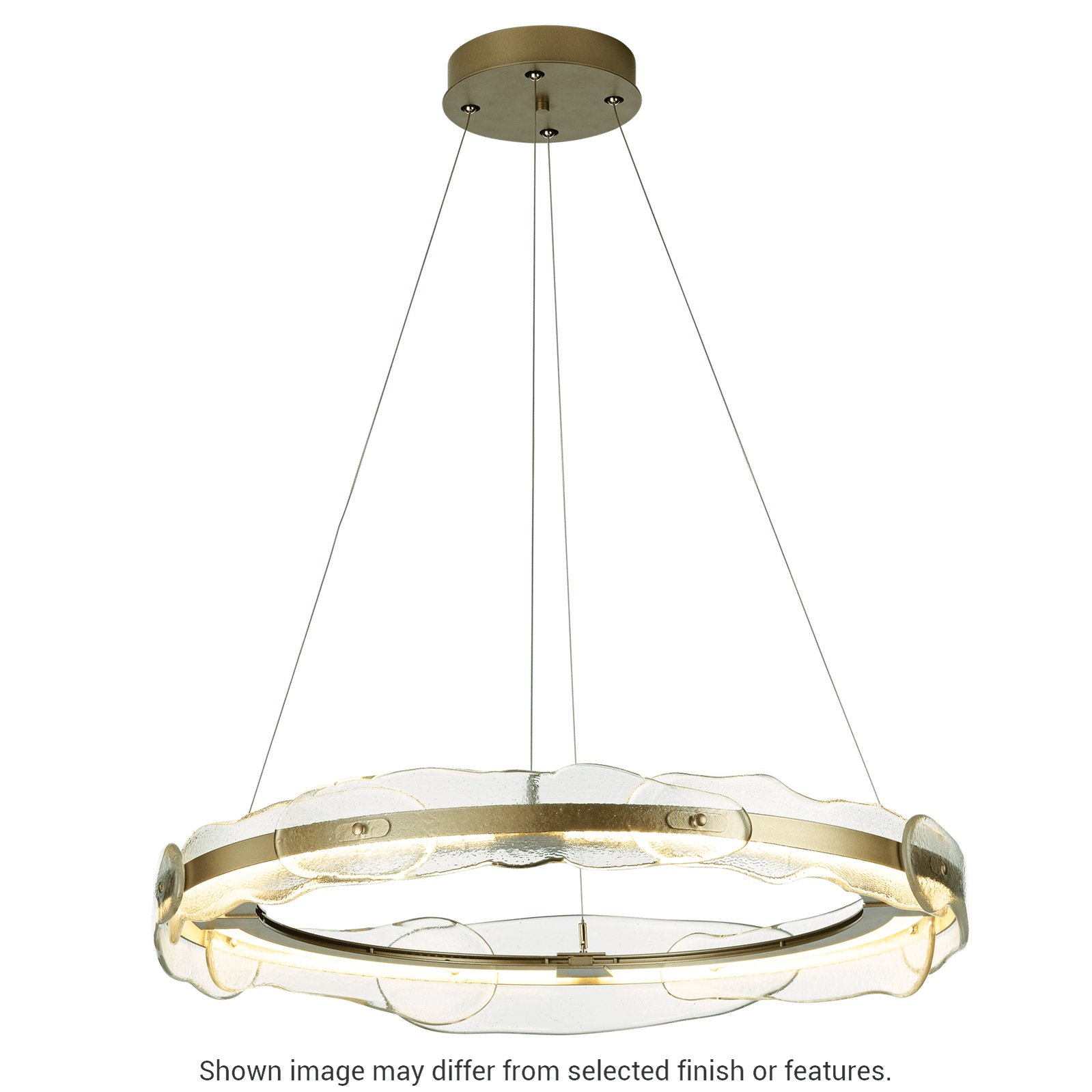 Solstice LED Pendant - White by Hubbardton Forge