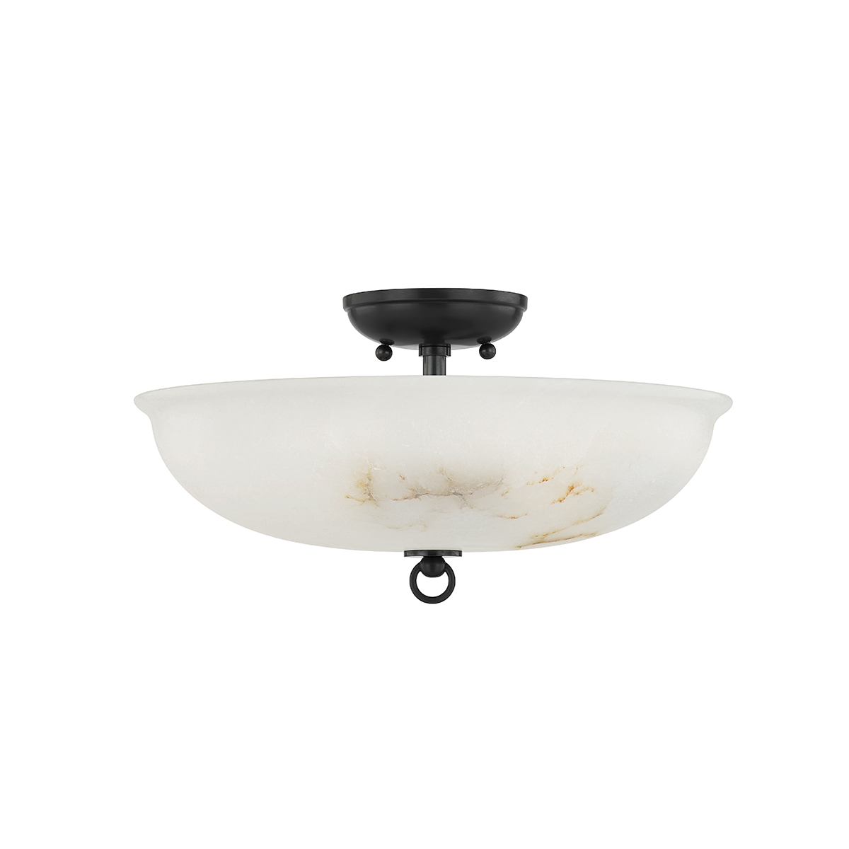 Somerset Semi Flush - Distressed Bronze by Hudson Valley Lighting