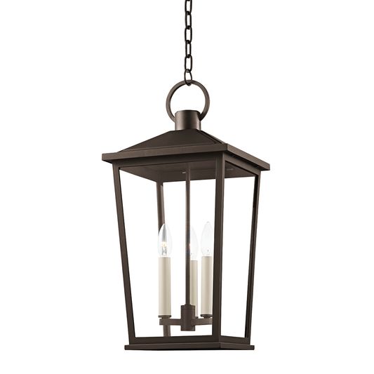 Soren Lantern - 3-Light - Textured Bronze W/ Hl - Troy Lighting F8911-TBZH