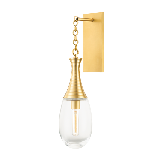 Southold Wall Sconce - Aged Brass by Hudson Valley Lighting