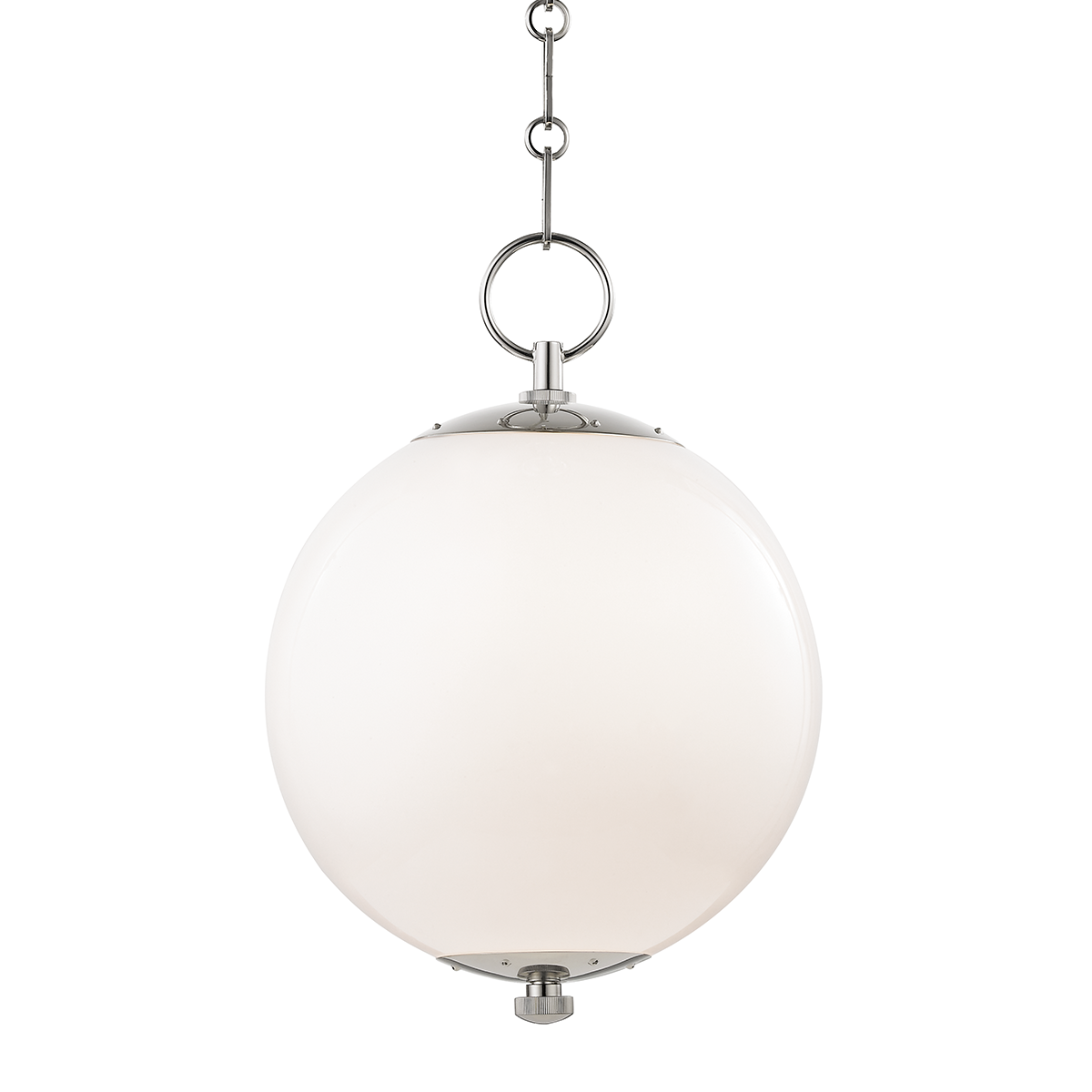 Sphere No.1 Pendant - Polished Nickel by Hudson Valley Lighting