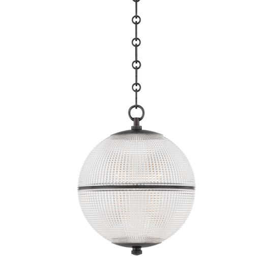 Sphere No.3 Pendant - Distressed Bronze by Hudson Valley Lighting