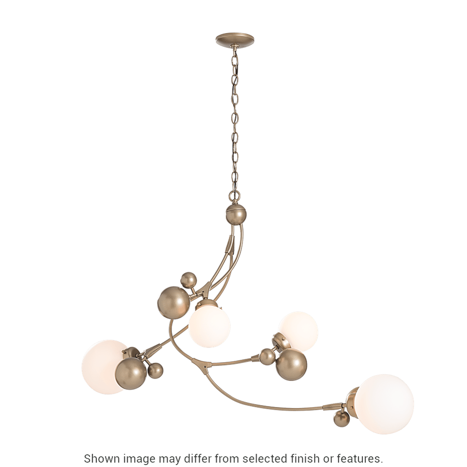 Sprig Pendant - White - Opal Glass by Hubbardton Forge