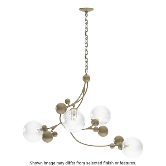 Sprig Pendant - White - Water Glass by Hubbardton Forge