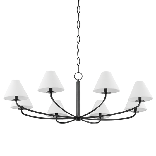 Stacey Chandelier - 8-Light - Old Bronze by Hudson Valley Lighting