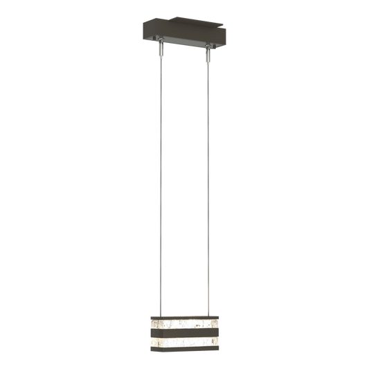 Stacks LED Pendant - Dark Smoke by Hubbardton Forge
