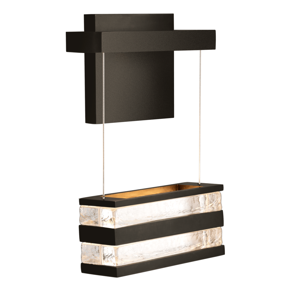 Stacks LED Sconce - Dark Smoke by Hubbardton Forge
