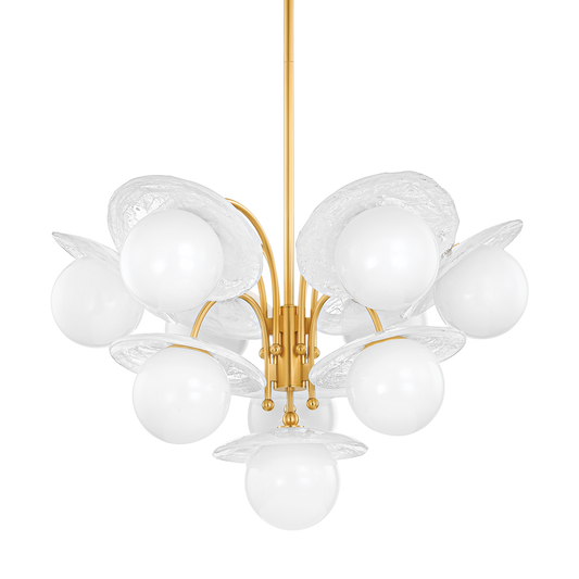 Stampford Chandelier - Aged Brass by Hudson Valley Lighting
