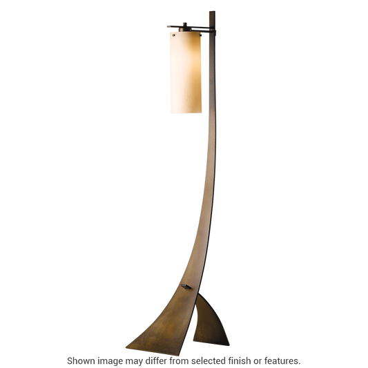 Stasis Floor Lamp - White by Hubbardton Forge