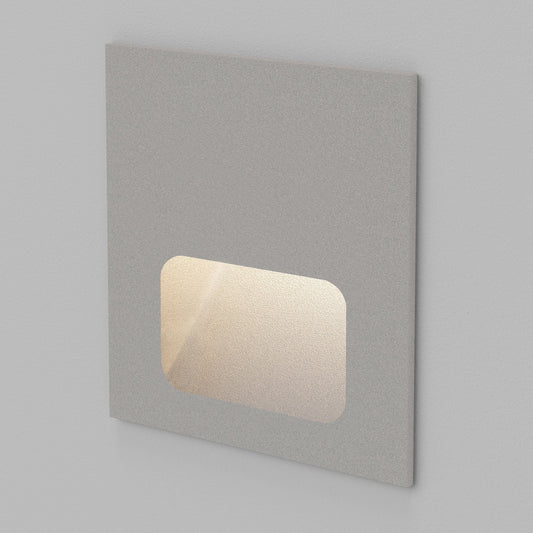 Stealth Pathlight - Wet Location Rated - Satin Silver Powdercoat - 3000K by Lucifer Lighting