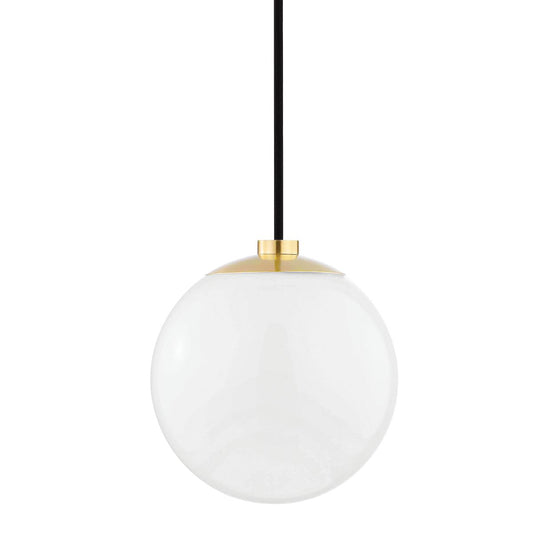 Stella Mini Pendant - Aged Brass by Mitzi