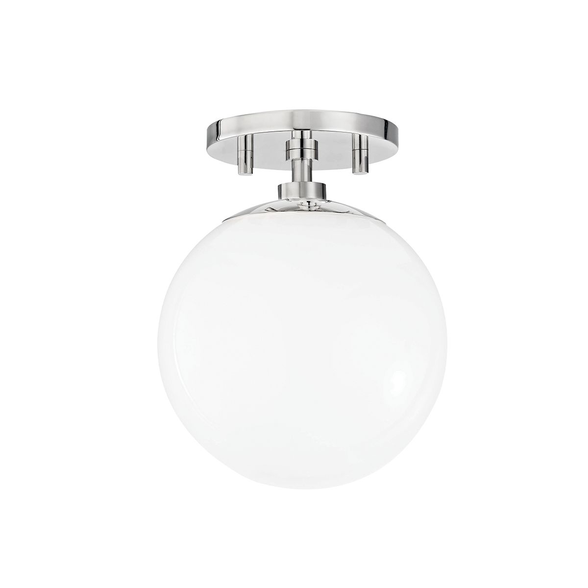 Stella Semi-Flush Ceiling Light - Polished Nickel by Mitzi