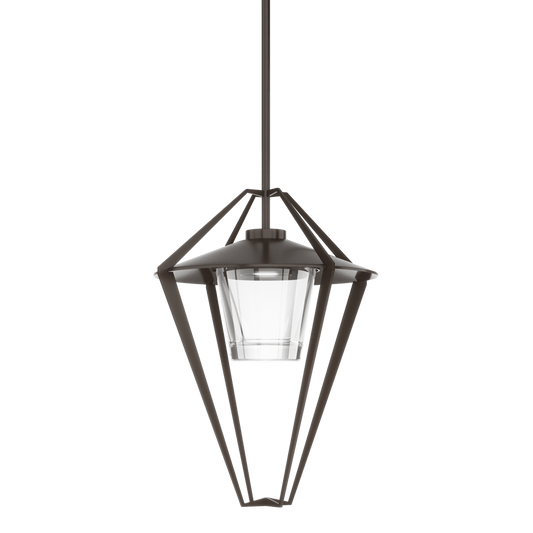 Stellar Large Outdoor Pendant Semi-Flush - Coastal Bronze by Hubbardton Forge