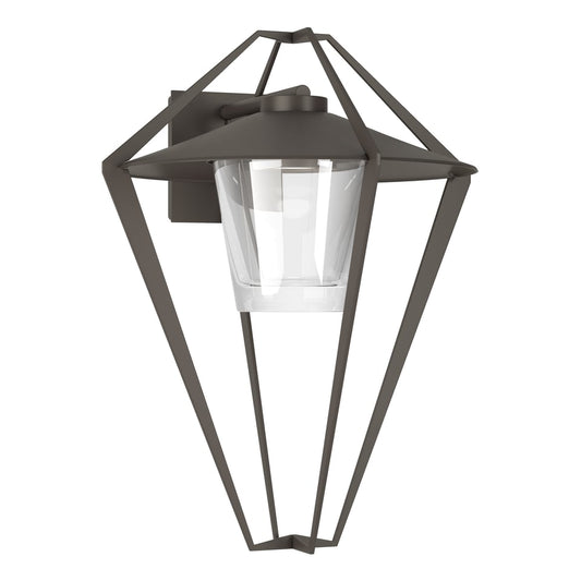 Stellar Large Outdoor Sconce - Coastal Dark Smoke by Hubbardton Forge