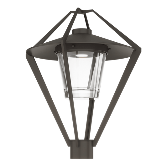 Stellar Post Light - Coastal Dark Smoke by Hubbardton Forge
