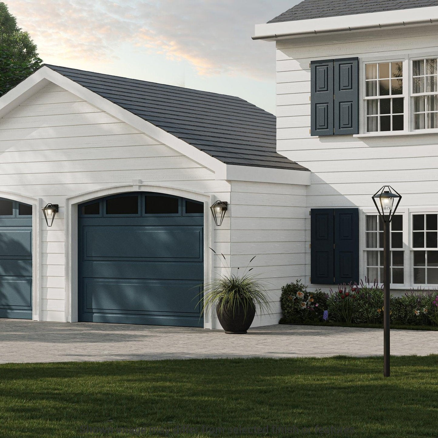 Stellar Post Light - White by Hubbardton Forge